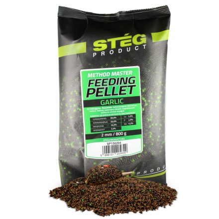 Stég Feeding Pellet 2mm – fokhagyma 800g