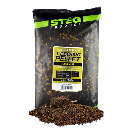Stég Feeding Pellet 2mm – gyömbér 800g