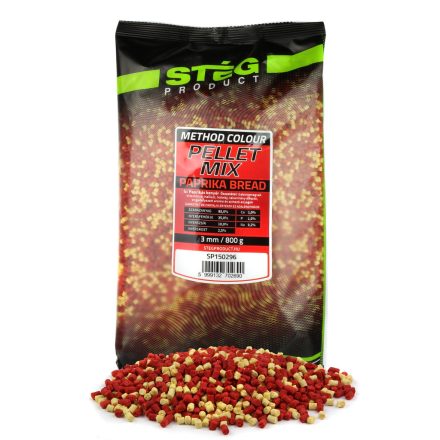 Stég pellet mix 3mm – paprikás kenyér 800g