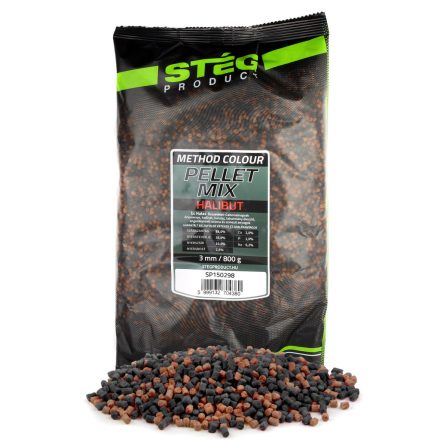 Stég pellet mix 3mm – halibut 800g