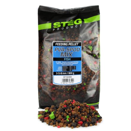 Stég PVA Spod Mix 3-5-8mm – halas 800g