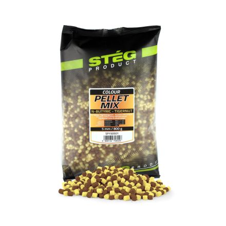 Stég pellett mix 5mm – vajsav-tigrismogyoró 800g