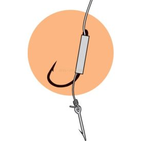   Jaxon csalitüskés method feeder előkötött horog fonott #10 -  0,22mm