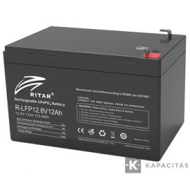 Ritar LIFEPO4 12v 12Ah lithium vasfoszfát munkaakkumulátor