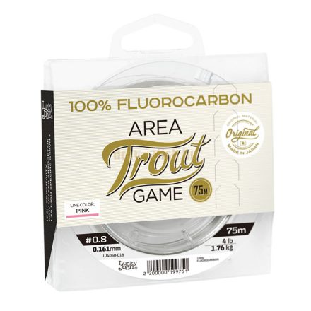 LUCKY JOHN line fluorocarbon area trout game pink