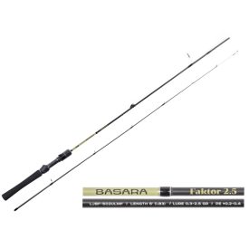   Lucky John Basara FAKTOR  2.5 - Pergetőbot - 1.83 m 0.3-2.5 g