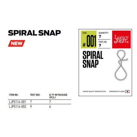Lucky John SPIRAL SNAP