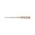 MUSTAD AJI HELLGRAMITE 2'' UV CLEAR RED GLITTER 12DB/CSOMAG