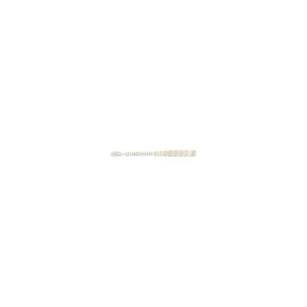 MUSTAD AJI BEAVER TAIL 2.5'' CLEAR LUMINOUS SILVER GLITTER 12DB/CSOMAG
