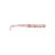 Mustad Aji Paddle Tail 2"/ 51mm – UV Clear red glitter