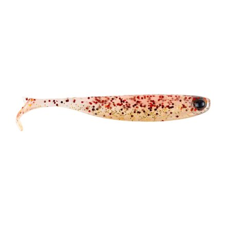 Mustad Z-Tail Minnow 3.5"/ 89mm – Red gold glitter