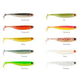 Mustad Mezashi Z-Tail Minnow 3,5"/89mm - Pearl white
