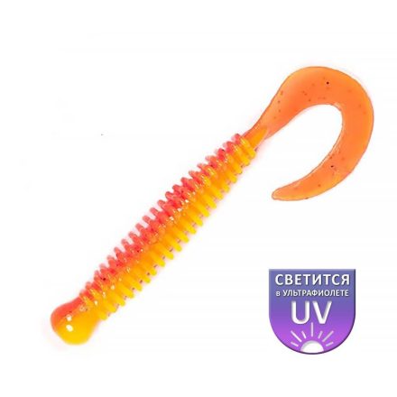 DS Lures Hunter 4"/ 100mm – Fire lemon