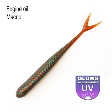 DS Lures Whitebait 3"/ 76mm – Engine oil