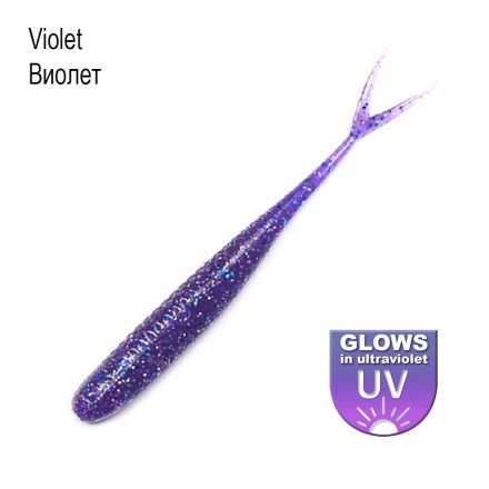 DS Lures Whitebait 4"/ 100mm – Violet