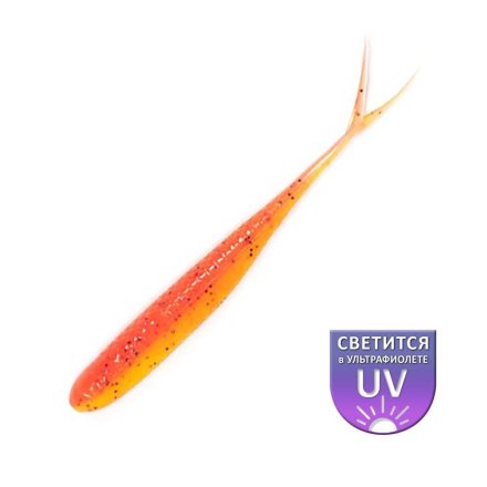 DS Lures Whitebait 4"/ 100mm – Fire lemon