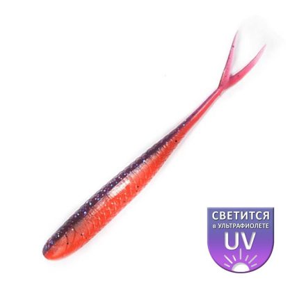 DS Lures Whitebait 4"/ 100mm – Fire violet
