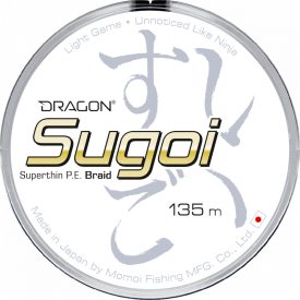 Dragon Sugoi 135m 0,037mm fonott zsinór