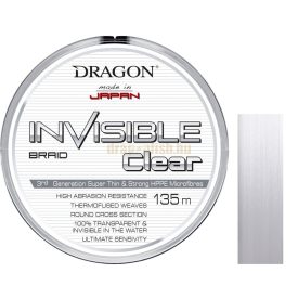 Dragon Invisible Clear 135m 0,06mm fonott zsinór