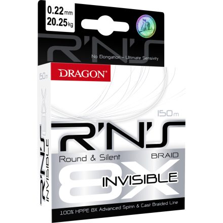 Dragon R'N'S X8 150m 0,22mm fonott zsinór