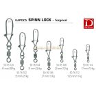 Dragon Spinn Lock forgókapocs #8