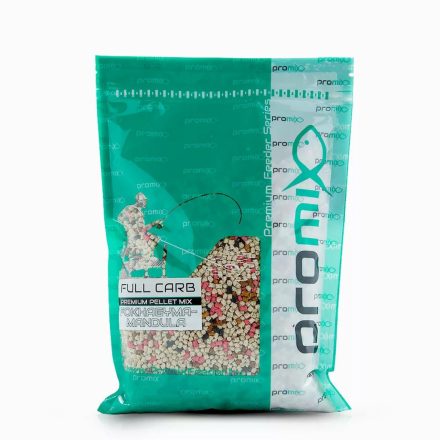Promix Full Carb Pellet – fokhagyma-mandula 500g