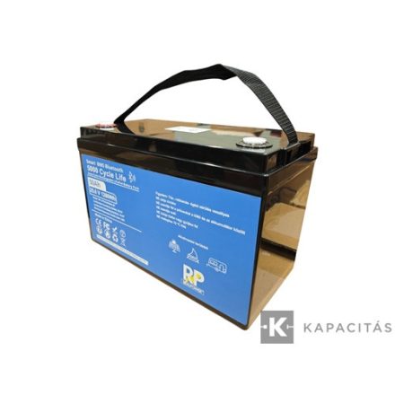 RP 25,2V 50Ah lítium vasfoszfát (LiFePo4) akkumulátor / bluetooth, kemping, hajó, hobby