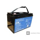 RP 25,2V 50Ah lítium vasfoszfát (LiFePo4) akkumulátor / bluetooth, kemping, hajó, hobby