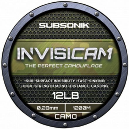 Sonik Subsonik Invisicam 1200m 0,35mm monofil zsinór