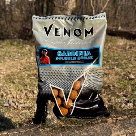 Venom Soluble Boilie 20mm – sardinia 900g