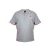 NYTRO LIGHT MARL GREY POLO SHIRT L