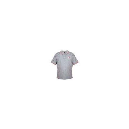 NYTRO LIGHT MARL GREY POLO SHIRT 3XL