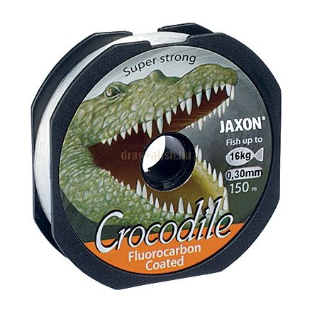 JAXON crocodile fluorocarbon coated line 0,22mm 2x150m 9kg