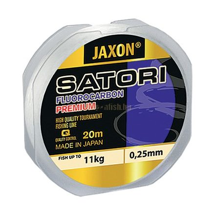 JAXON satori fluorocarbon carp line 0,40mm 20m 21kg