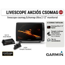 Garmin Livescope Pro+ csomag